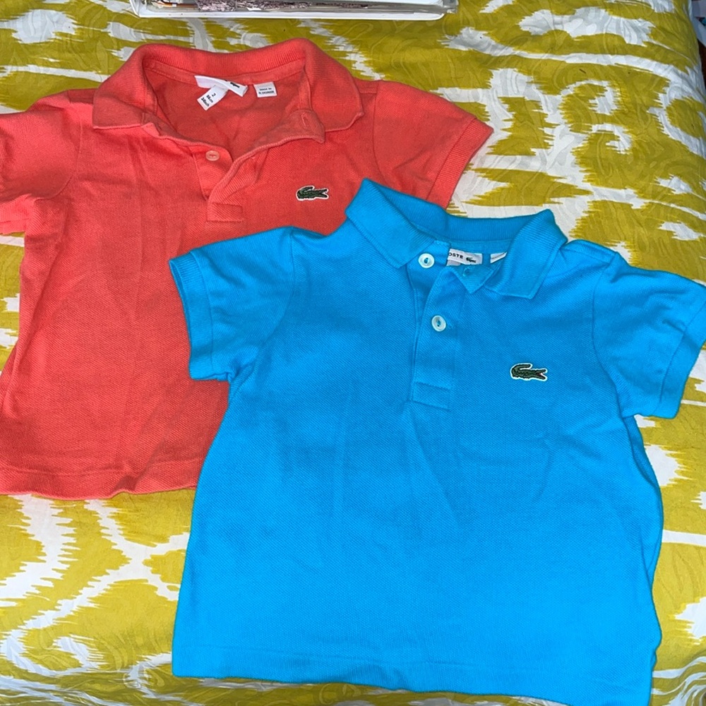 Toddler LACOSTE polos